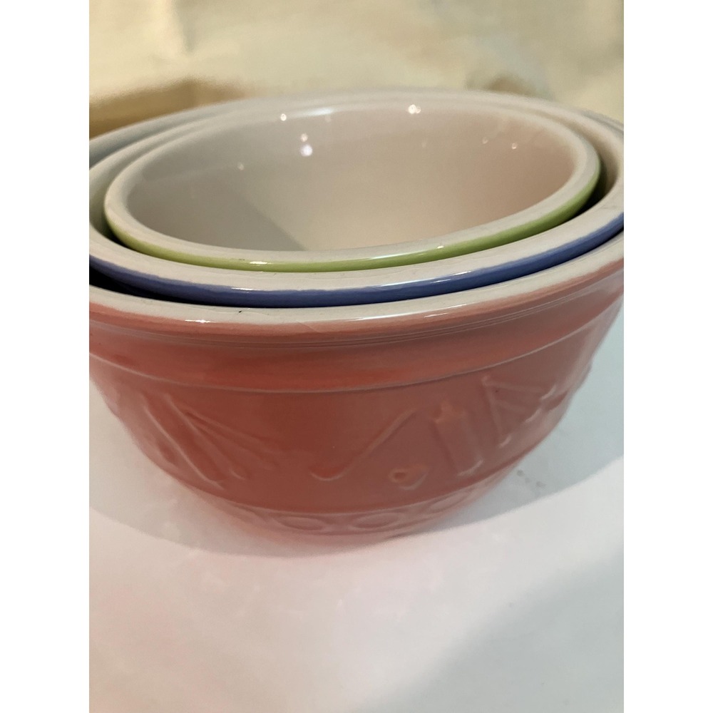 Vintage Coastline Import nesting bowls